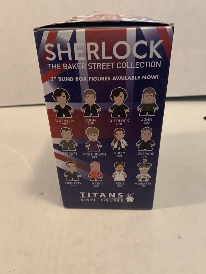 Figura 4,5" Colección Sherlock Baker Street Titans BBC TV Exclusiva Bloque Nerd  Foto 2 de 4