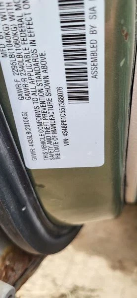 Rotor de frenos traseros solo sin turbo se adapta 05-09 LEGACY 1927947 Foto 2 de 4