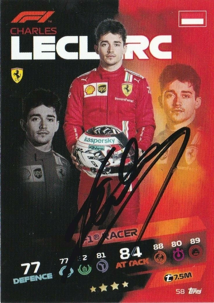 2021 TOPPS FORMULA 1 #33 CHARLES LECLERC POP 3 PSA 10 X3810280-004