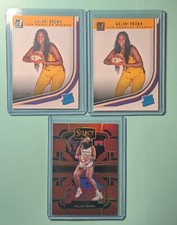 Kalani Brown WNBA 3-Card Lot: 2 Rated Rookies (Base + /199) & 2024 Select /149