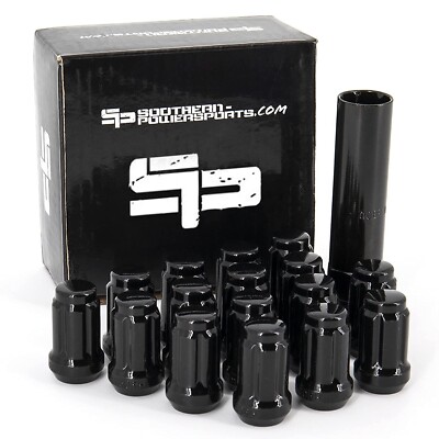 Can Am Maverick X3 Max Textron Wildcat XX Black Tapered Lug Nuts M12X1.50 W/Key