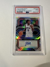Tyrese Maxey Silver Prizm Auto PSA 10 -2020 Panini Prizm Rookie Penmanship RC