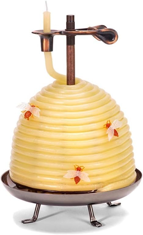 70 Hour Beehive Candle Natural Beeswax Eco Friendly Cotton W