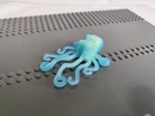 LEGO Glow in the Dark Opaque Trans-Light Blue Octopus 6086pb01 from Set 8636