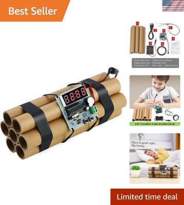 Realistic Fake Bomb Prop Toy for Film Props, Fake Dynamite Toy Stick Bomb for...