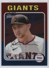 2024 Topps Heritage High Number Chrome 218/699 Keaton Winn #695 05ns