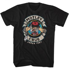Motley Crue T-Shirt Heavy Metal Rockers New