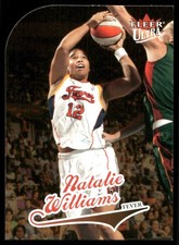 2004 Ultra WNBA Natalie Williams #15 Indiana Fever Gold Medallion