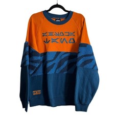 HEROES  VILLIANS STAR WARS Sweatshirt NWT Blue Orange Fleece Size L