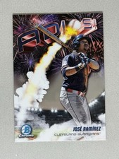 2025 Bowman Chrome Adios Jose Ramirez #AD-1 Cleveland Guardians 🔥💪
