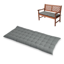 Ultra Soft Tufted Bench Seat Cushion – 5cm Thick Hollowfibre Filling for Indoor
