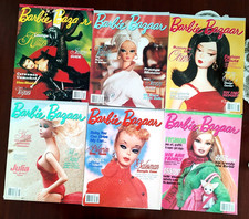 Lot of Six Barbie Bazaar Magazines 2004 Complete Yr 6 VERY GOOD Condition