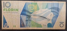2003 Aruba 10 Florin P16a,  0256961952.