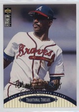 1996 Upper Deck Collector's Choice Gold Foil Signature Fred McGriff HOF 03o8