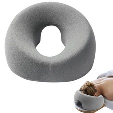Face Down Pillow Massage Headrest for Bed, Face Pillow for Stomach Sleeping, ...