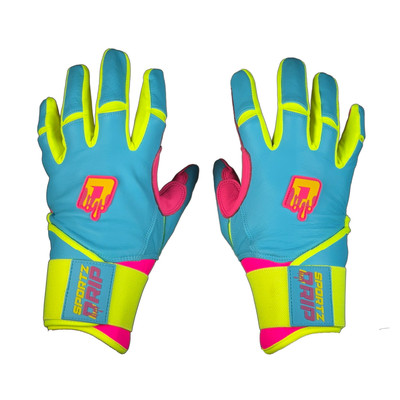 NEW Sportz Drip Volt Adult Large/XL Premium Batting Gloves -Adult L/XL