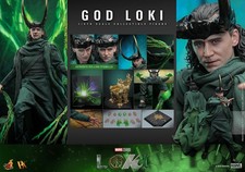 US Stock Hot Toys Marvel Loki DX40 Collector Edition God Loki 1 6 Scale Figure