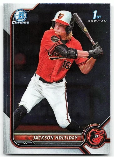 🔥 2022 Bowman Draft #BDC-168 Jackson Holliday Chrome
