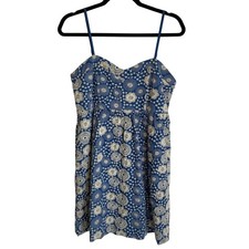 Joy Joy embrodiered floral sundress size small