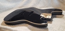 ( last One ) Classic  Contoured, USA bound ,Black Roasted Alder J bass body.