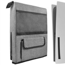Geekria Console Skin Cover for Playstation PS5 Grey
