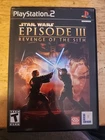Star Wars Episode III: Revenge of the Sith PlayStation 2 PS2 Complete WITH COMIC