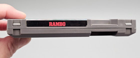 Rambo Nintendo NES Game Cartridge Acclaim Entertainment Classic