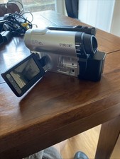 Sony Handycam DCR-DVD110E Handheld Mini DVD Camcorder Silver