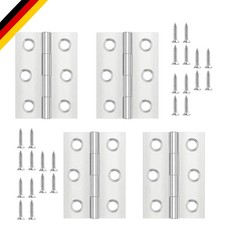 Edelstahl Klappscharnier 66mm×38mm für Türen Fenster robust langlebig