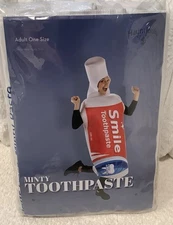 Hauntlook Minty Toothpaste Adult One Size Body Suit Costume Halloween