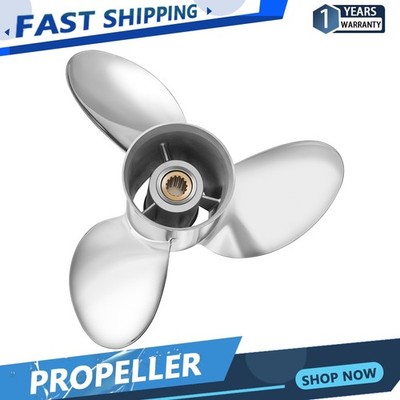 14 1/4 x 17Pitch Stainless steel Boat Propeller Fit Honda Engine 115-250HP 15T