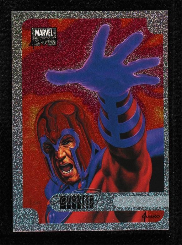 2016 Upper Deck Marvel Masterpieces Holofoil Magneto #10 cj4