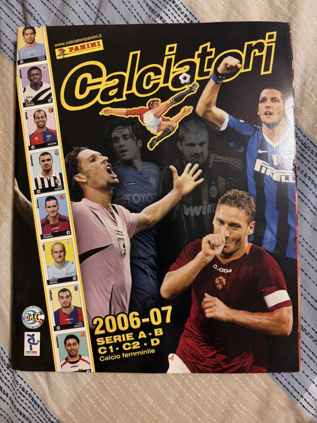 Album panini completo CALCIATORI 2006-07 EDICOLA senza aggiornamenti
