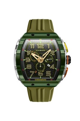 Nubeo Magellan  Stainless Steel 49mm Japanese Quartz Wristwatch NB-6088-05