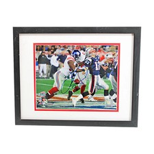 Justin Tuck New York Giants Autographed Framed 8x10 Photo Steiner Holo Only