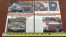 1957 Studebaker Golden Hawk Supercharged -specifications- Original 1997 Article