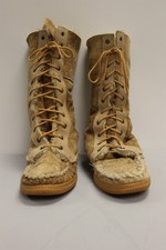 Vintage Fur Lined Mukluk Suede Boots - Size: 9 - Used