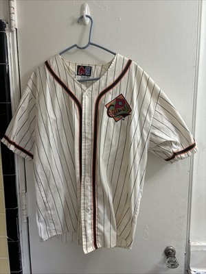 Vintage Negro Leagues Jersey- Pittsburgh Crawfords 'P' Craws LARGE Button