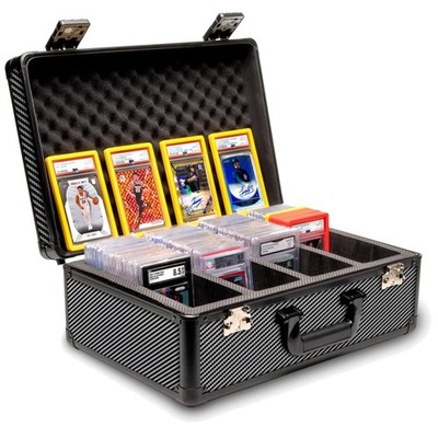 Baseball Card Collector Gift Box - Carbon Fiber