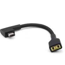 DC Square Female-3 Pin Plug Converter Laptop Charging Cable For Razer Blade 15 B