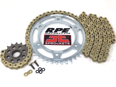 ♛♛ トリプル X  ♛♛ 1993-2001 Kawasaki ZX-11 ZX11 ZX1100D RK ZXW 530 Gold Chain and