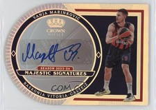 2023 Crown Royale EuroLeague Majestic Signatures 11/24 Vanja Marinkovic Auto 3d3
