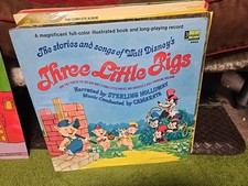 NEW The Story and songs of Walt Disney's Three Little Pigs LP Record ST-3963