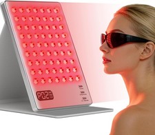 Cordless Red Light Therapy Panel Face Body Infrared 4 Colors Rechargeable