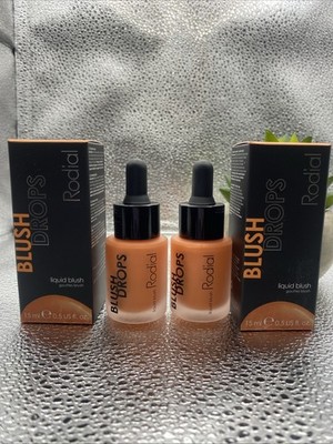 2Rodial~BLUSH DROPS~Liquid Blush in Apricot Sorbet~15ml/0.5 fl oz~Full Size~NIB