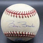 BARRY BONDS SIGNED BASEBALL AUTHENTICATED BY BARRY BONDS 25 STICKER
