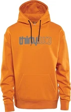 ThirtyTwo Double Tech Hoodie Men's Sweatshirt, Grey/Orange, Small