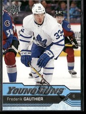 2016-17 Upper Deck #460 Frederik Gauthier Young Guns
