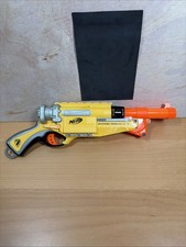 NERF N-Strike BARREL BREAK IX-2 Shotgun Blaster Gun - Yellow - 2009- TESTED