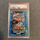 2024 Panini Prizm #3 Bo Nix Emergent Blue Ice #d /99 RC Rookie - PSA 9 MINT